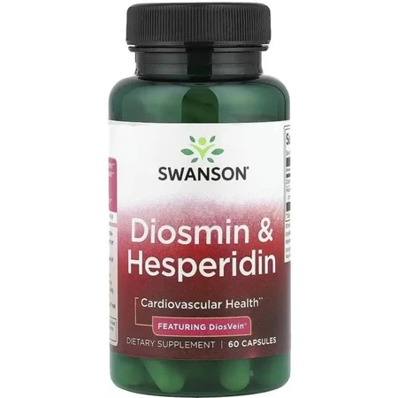 Діосмін та гесперидин, Diosmin & Hesperidin, Swanson, 60 капсул: ціни та характеристики