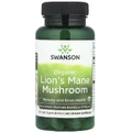 Їжовик гребінчастий, Organic Lion's Mane Mushroom, Swanson, 60 веганських капсул