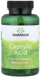 Каприловая кислота, 600 мг, Caprylic Acid, Swanson, 60 гелевых капсул