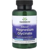 Магній гліцинат, 133 мг, Albion, Magnesium Glycinate, Swanson, 90 веганських капсул
