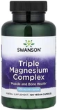 Магній потрійний комплекс, 400 мг, Triple Magnesium Complex, Swanson, 100 веганських капсул