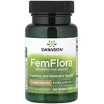 Пробіотик для жінок, 9,8 млрд КУО, FemFlora, Probiotic For Women, Swanson, 60 веганських капсул: ціни та характеристики