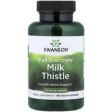 Расторопша, 500 мг, Full Spectrum Milk Thistle, Swanson, 100 веганских капсул