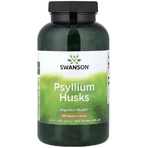 Шелуха семян подорожника, 610 мг, Psyllium Husks, Swanson, 300 веганских капсул: цены и характеристики