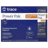 Электролиты, вкус апельсина, Power Pak, Trace, 30 пакетов по 6 г