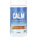 Цитрат Магния, 330 мг, вкус апельсина, CALM, Magnesium Supplement, Natural Vitality, 60 жевательных конфет