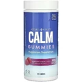 Цитрат Магния, 330 мг, вкус малина лимон, CALM, Magnesium Supplement, Natural Vitality, 120 жевательных конфет