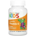 Вітамін C з біофлавоноїдами для дітей, смак апельсину, Vitamin C with Bioflavonoid Complex for Children, California Gold Nutrition, 90 жувальних таблеток