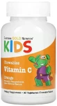 Вітамін C з біофлавоноїдами для дітей, смак апельсину, Vitamin C with Bioflavonoid Complex for Children, California Gold Nutrition, 90 жувальних таблеток