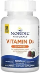 Вітамін D3, 25 мкг (1000 МО), смак ягід, Vitamin D3, Nordic Naturals, 60 жувальних цукерок