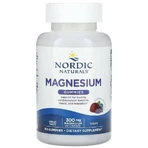 Магній, 300 мг на порцію, смак чорниці та лаванди, Magnesium, Nordic Naturals, 60 жувальних цукерок: ціни та характеристики