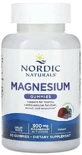 Магний, 300 мг на порцию, вкус черники и лаванды, Magnesium, Nordic Naturals, 60 жевательных конфет