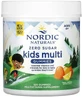 Мультивітаміни для дітей без цукру, смак апельсин та лимон, Zero Sugar Kids Multi Gummies, Ages 4+, Nordic Naturals, 120 жувальних таблеток