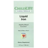 Железо жидкое, вкус ягод, Liquid Iron, ChildLife Clinicals, 118 мл