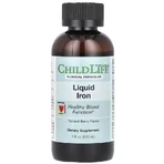 Железо жидкое, вкус ягод, Liquid Iron, ChildLife Clinicals, 118 мл: цены и характеристики
