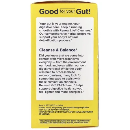 Очищающая формула, 15-дневная программа, ParaSmart Cleansing Formula, Renew Life, 90 вегетарианских капсул и капли: цены и характеристики