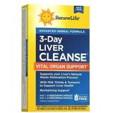 Очищение печени, 3-дневная программа, 3 Day Liver Cleanse, Renew Life, 12 вегетарианских капсул