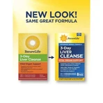 Очищення печінки, 3-денна програма, 3 Day Liver Cleanse, Renew Life, 12 вегетаріанських капсул: ціни та характеристики