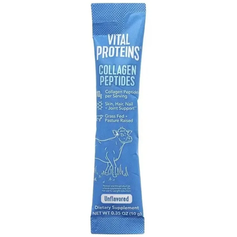 Пептиди колагену без ароматизаторів, 10 г у порції, Collagen Peptides, Vital Proteins, 20 пакетиків: ціни та характеристики