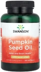 Масло семян тыквы 1000 мг Swanson Pumpkin Seed Oil, 100 гелевых капсул