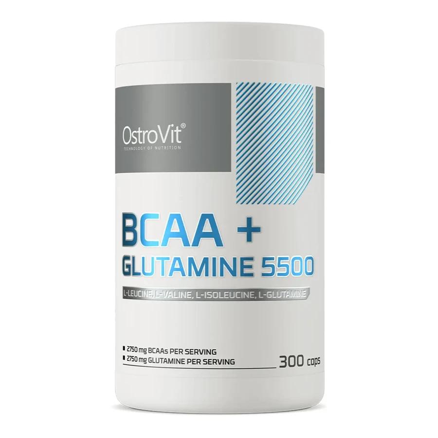 OstroVit BCAA + глютамін 5500, 300 капсул: ціни та характеристики