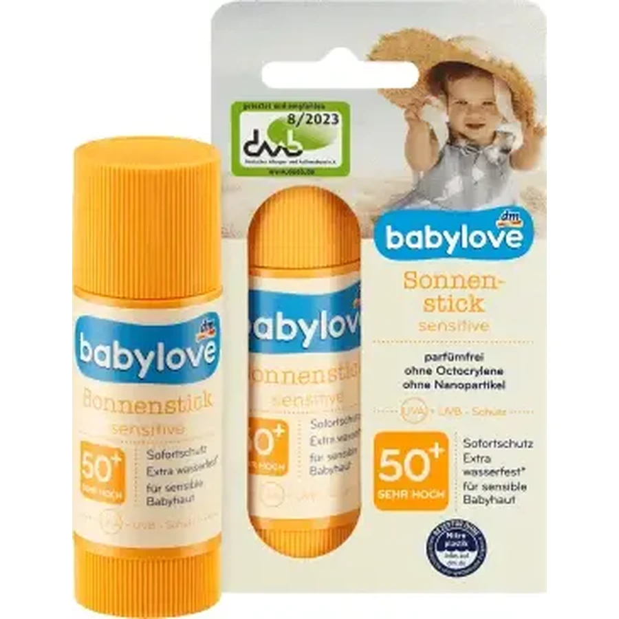 Babylove Baby Sun Protection Stick spf50+, 20 г: цены и характеристики