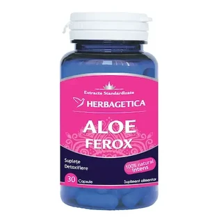 Алое ферокс, 30 капсул, Herbagetica