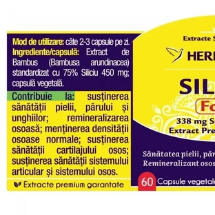 Herbagetica Silicium Forte x 60cps