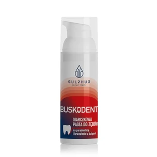 Buskodent, сульфідна зубна паста, без фтору, 75 г