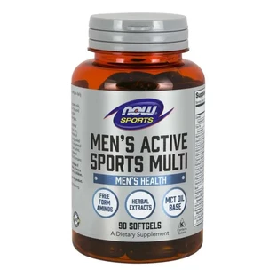 NOW Foods Men's Active Sports Multivitamin для мужчин 90 капсул