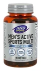 NOW Foods Men's Active Sports Multivitamin для мужчин 90 капсул