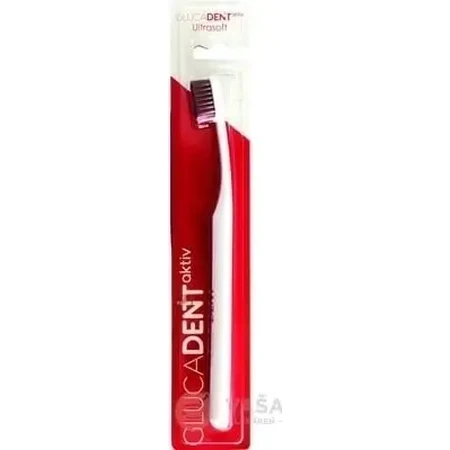 GLUCADENT aktiv Ultrasoft 1×1 шт, зубна щітка: ціни та характеристики