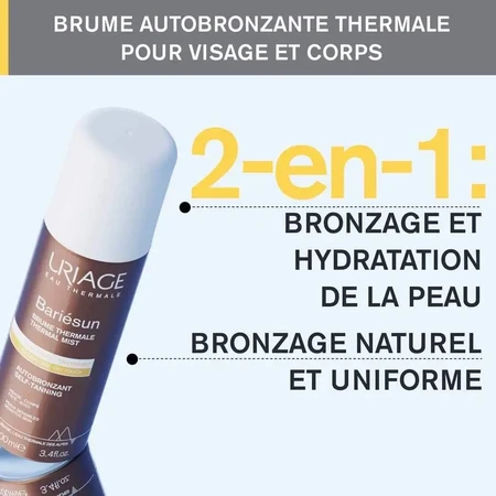 Uriage Bariésun Self Tanning Spray Face And Body - Uriage 100 мл: цены и характеристики