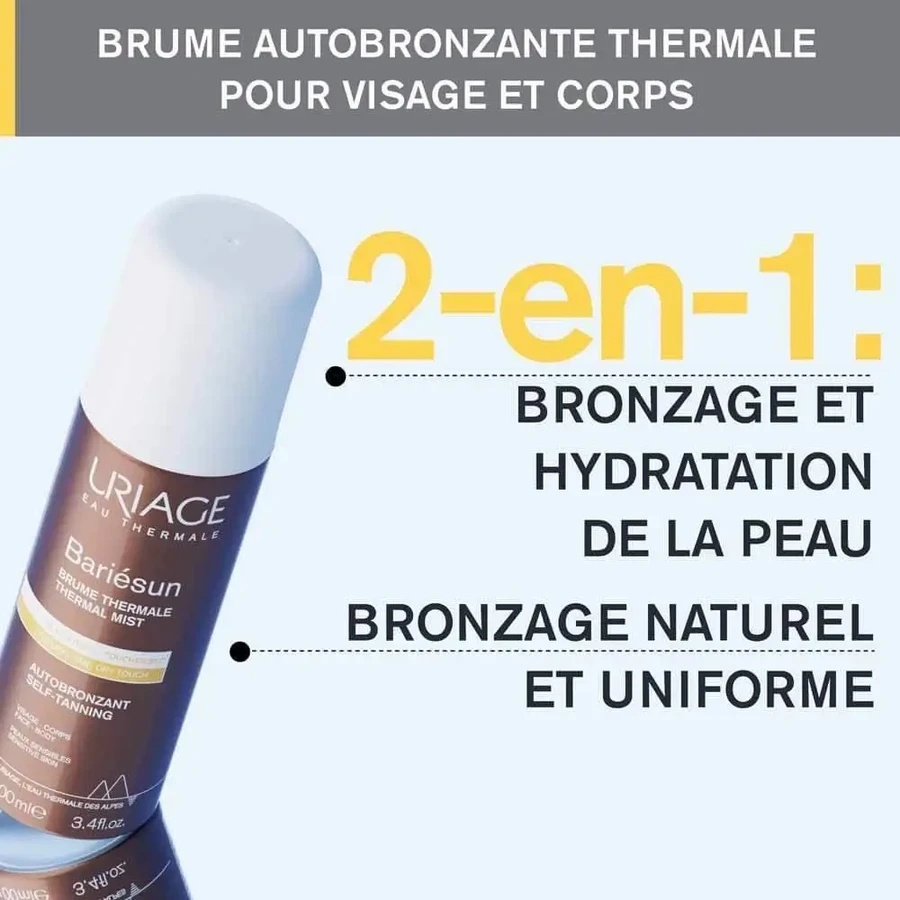 Uriage Bariésun Self Tanning Spray Face And Body - Uriage 100 мл: цены и характеристики