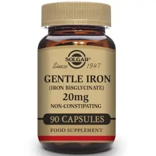 Solgar Iron Gentle™ (бісгліцинат заліза) - 90 вегетаріанських капсул