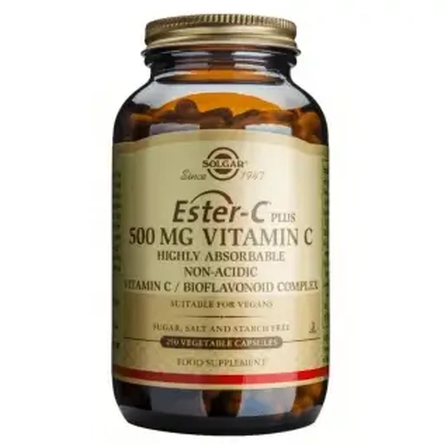 Solgar Ester-C Plus 500 мг, 100 капсул: цены и характеристики