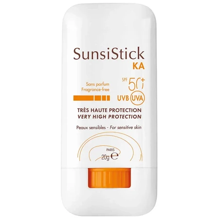 Avene SunStick KA, защитный стик для лица и тела, SPF 50+, 20 г + термальная вода для лица и тела, 50 мл gratis: цены и характеристики