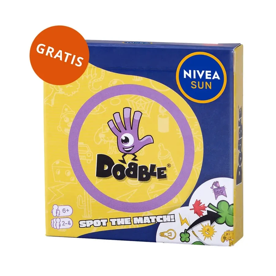 Nivea Sun Kids Protect & Care 5in1, Детский солнцезащитный лосьон, SPF 50+, 200 мл + игра Dobble бесплатно: цены и характеристики