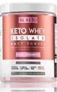 Изолят кето-протеина с MCT - свежая клубника 300 г BeKeto