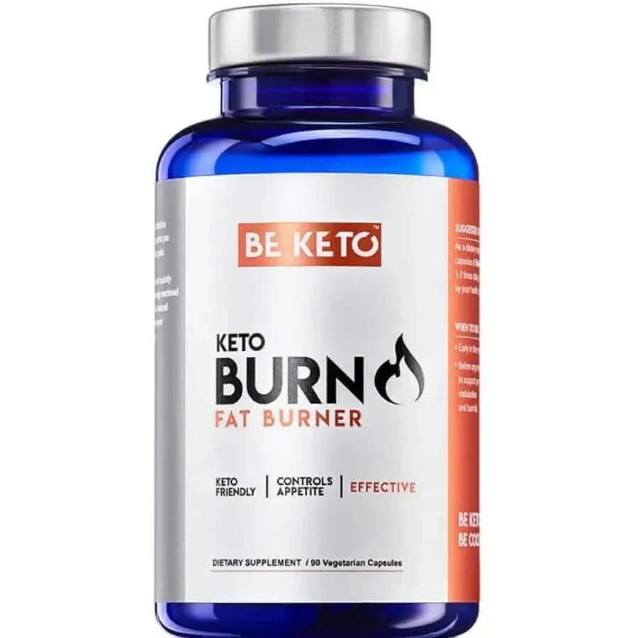 Keto Burn - жироспалювач - 90 капсул BeKeto: ціни та характеристики