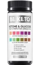 Тест-полоски для определения глюкозы и кетоновых тел 100 шт BeKeto