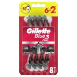 Одноразовая мужская бритва Gillette Blue3 Plus Nitro, 8 шт.