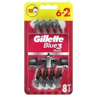 Одноразовая мужская бритва Gillette Blue3 Plus Nitro, 8 шт.