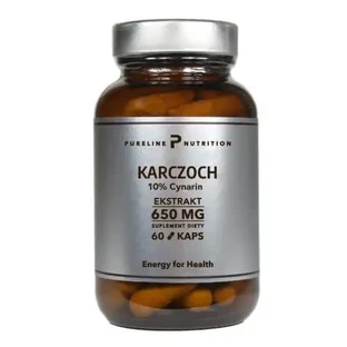Pureline Nutrition Экстракт артишока 650 мг, 60 капсул