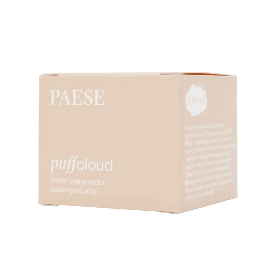 Набір Paese Puff Cloud, пудра для повік, 5,3 г + сатинова тональна основа для обличчя з ефектом розмиття, 02 Nude, SPF 20, 37 мл: ціни та характеристики