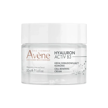 Денний набір Avene Hyaluron Activ B3, крем для відновлення клітин, 50 мл + крем для шкіри навколо очей з потрійною коригуючою дією, 15 мл РОЗБИТА УПАКОВКА: ціни та характеристики