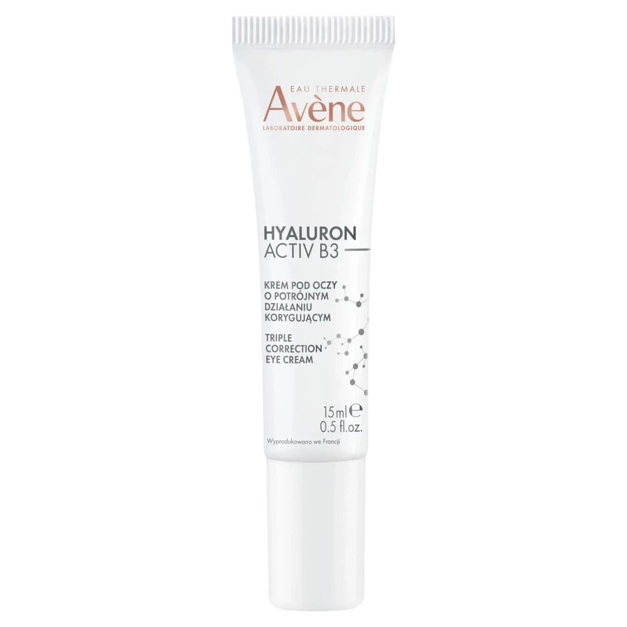 Денний набір Avene Hyaluron Activ B3, крем для відновлення клітин, 50 мл + крем для шкіри навколо очей з потрійною коригуючою дією, 15 мл РОЗБИТА УПАКОВКА: ціни та характеристики