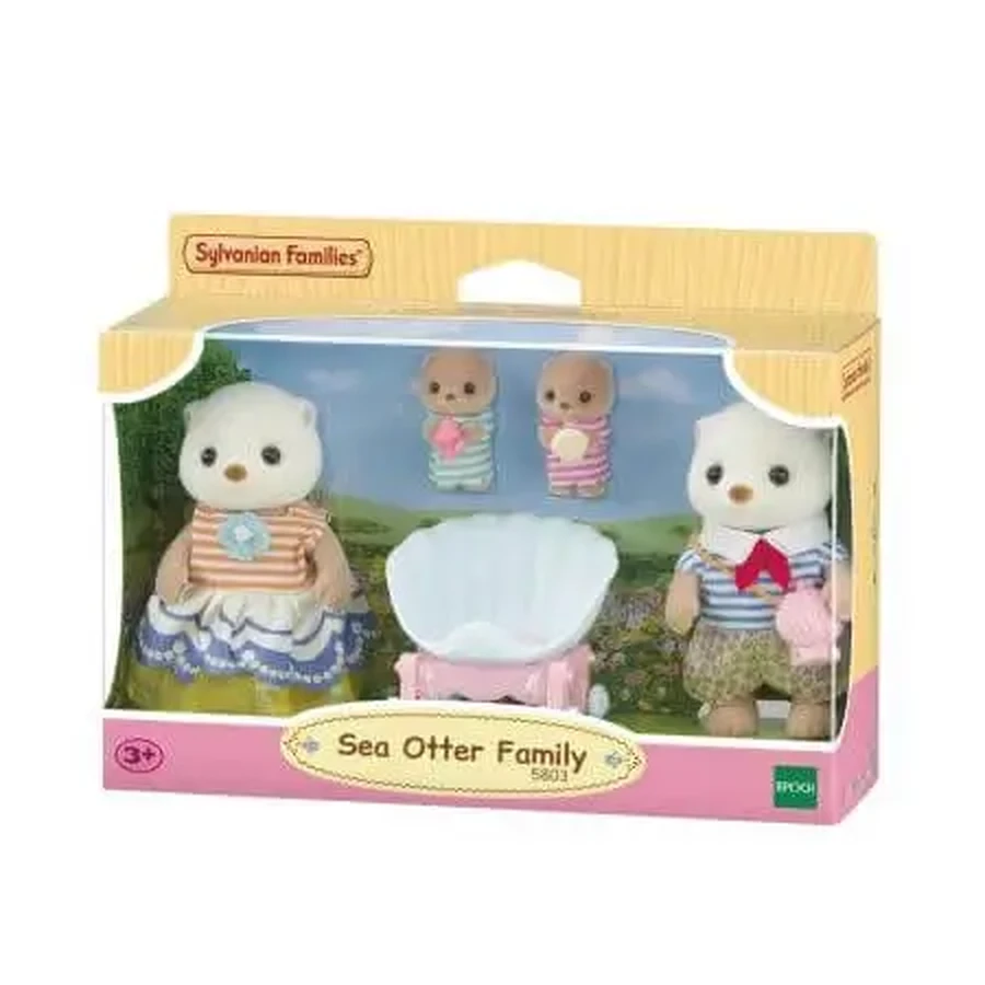 Фигурки Семья морских выдр, 3 года+, Sylvanian Families: цены и характеристики