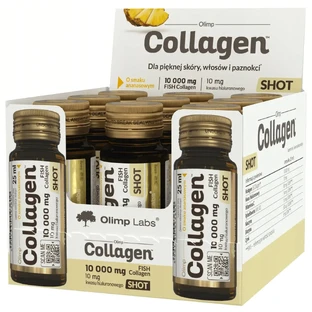Olimp Collagen Shot set, со вкусом ананаса, 18 x 25 мл