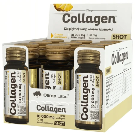 Olimp Collagen Shot set, со вкусом ананаса, 18 x 25 мл: цены и характеристики